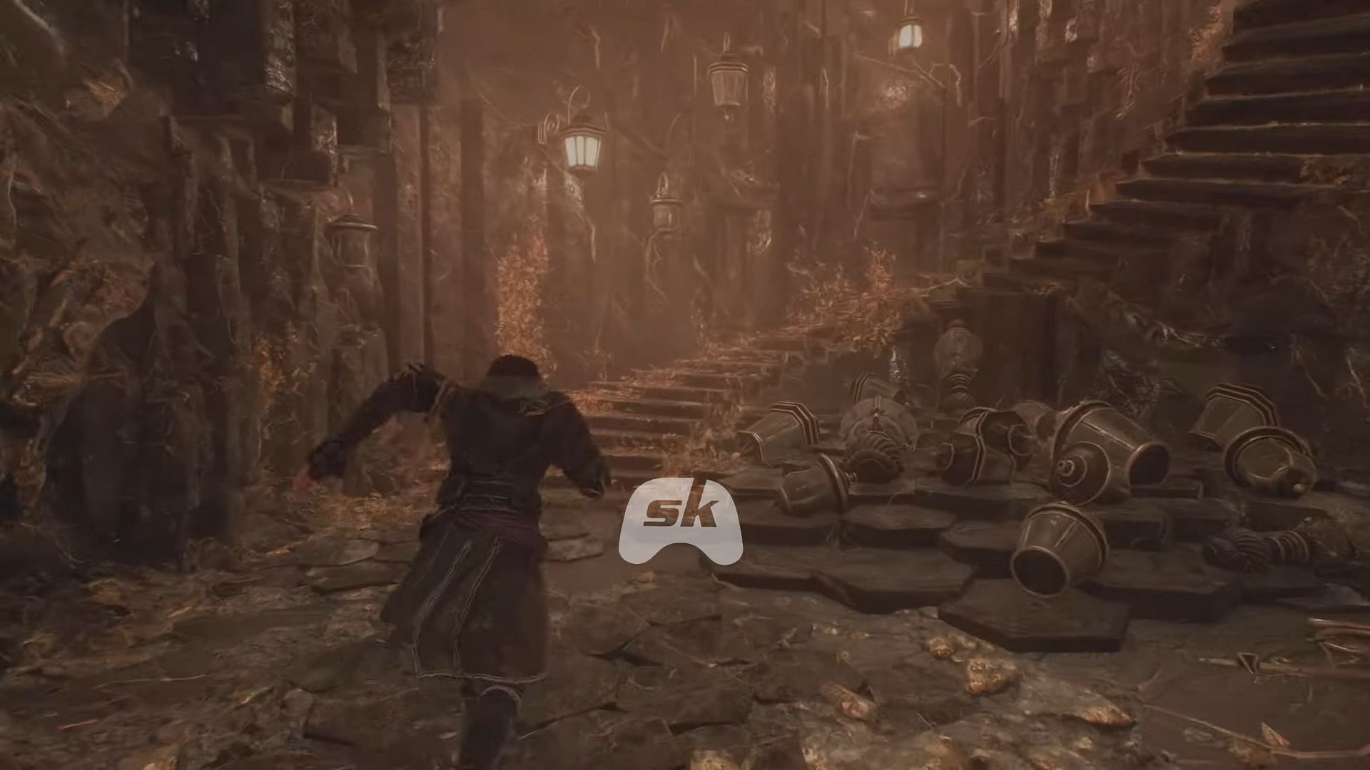 Climbing the staircase (Image via Sportskeeda Gaming || Kepler Interactive)